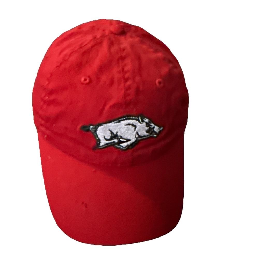 Arkansas Razorbacks Hat Hog Logo Red‎ Baseball Snap Back H79